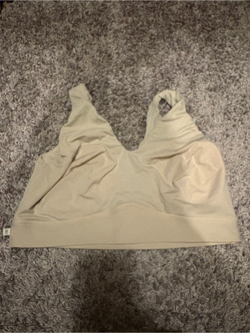 Seamless Scoop-Neck Bralette in Rose - Picture 2 of 7